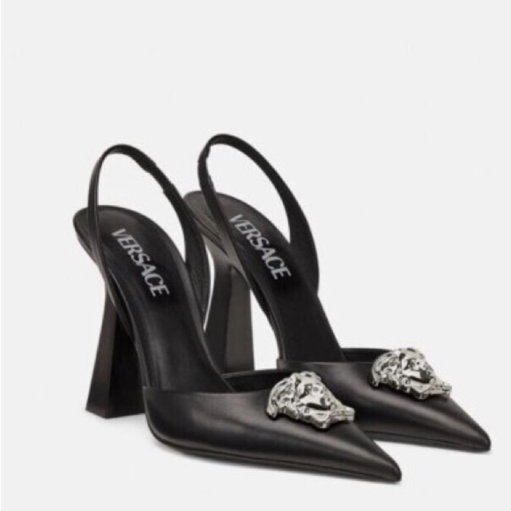 BNIB Versace Medusa Slingbacks